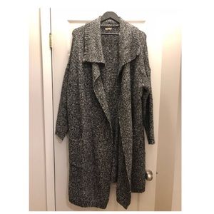 Oversized knit sweater
